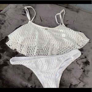 ROXY 2 Piece white swimsuit